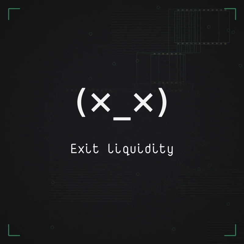 (×_×) Exit liquidity