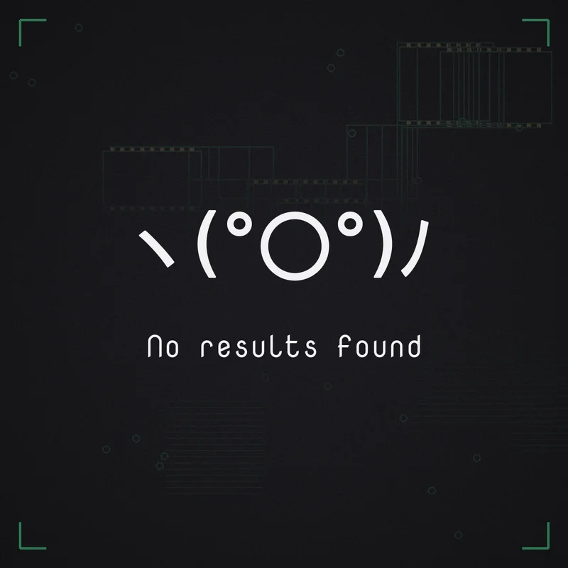 ヽ(°〇°)ノ No results found