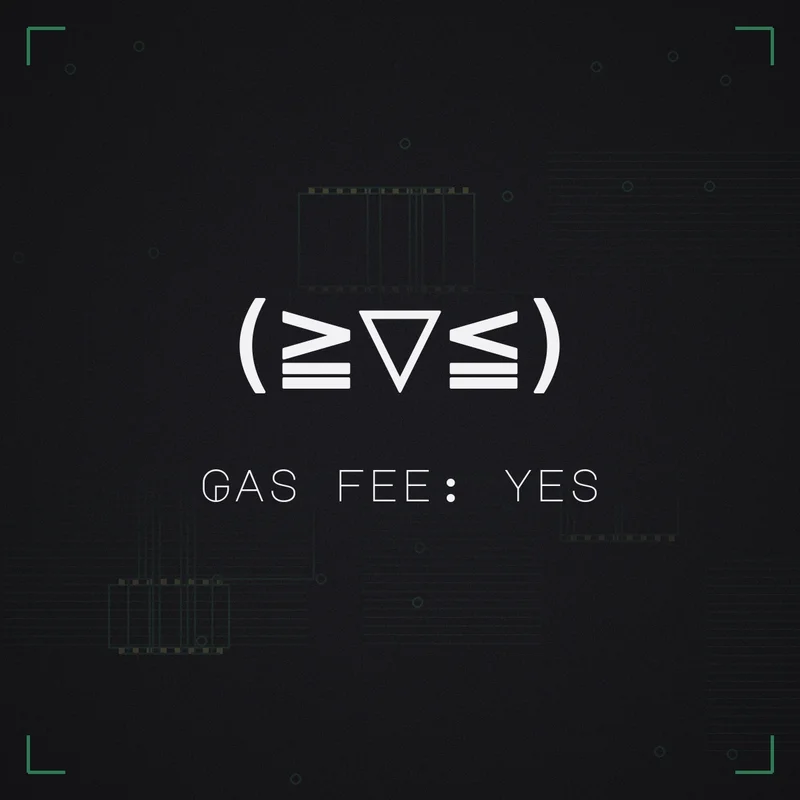 (≧▽≦) Gas fee: yes