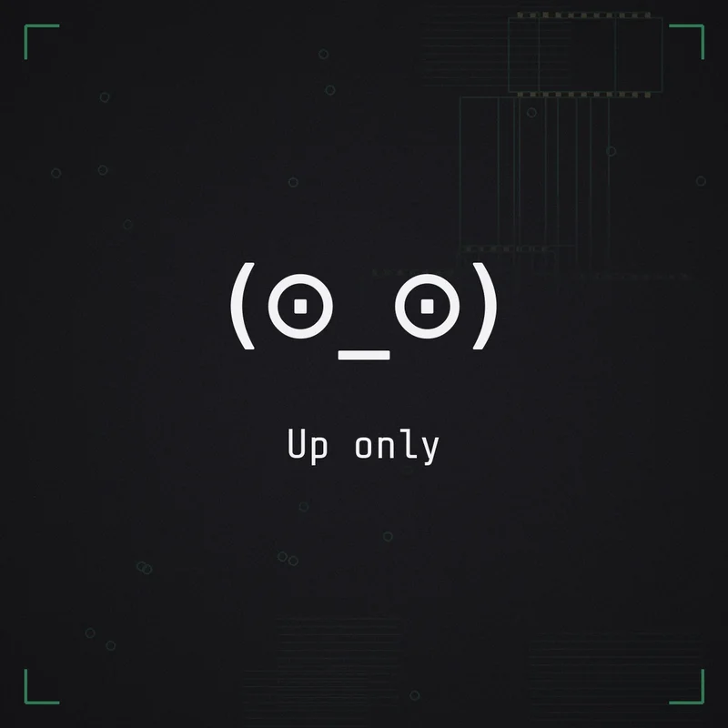 (⊙_⊙) Up only