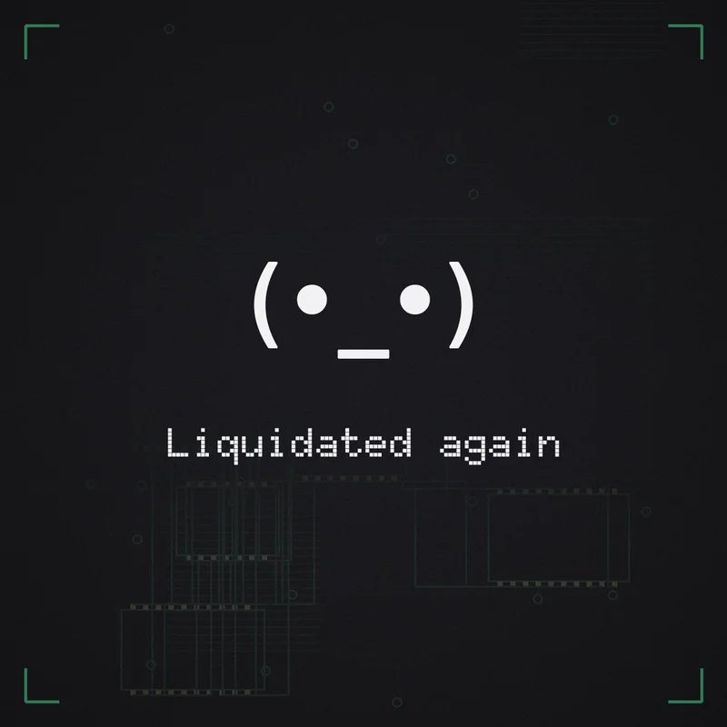 (•_•) Liquidated again