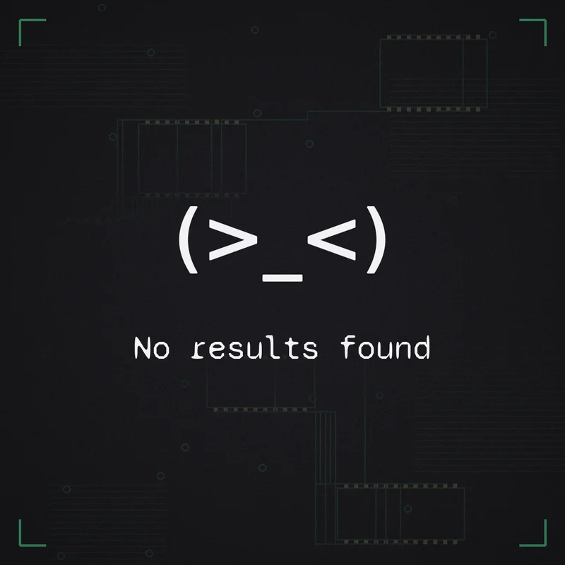 (>_<) No results found