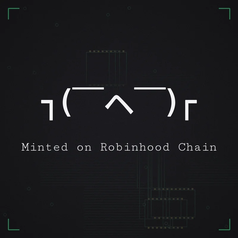 ┐( ̄ヘ ̄)┌ Minted on Robinhood Chain