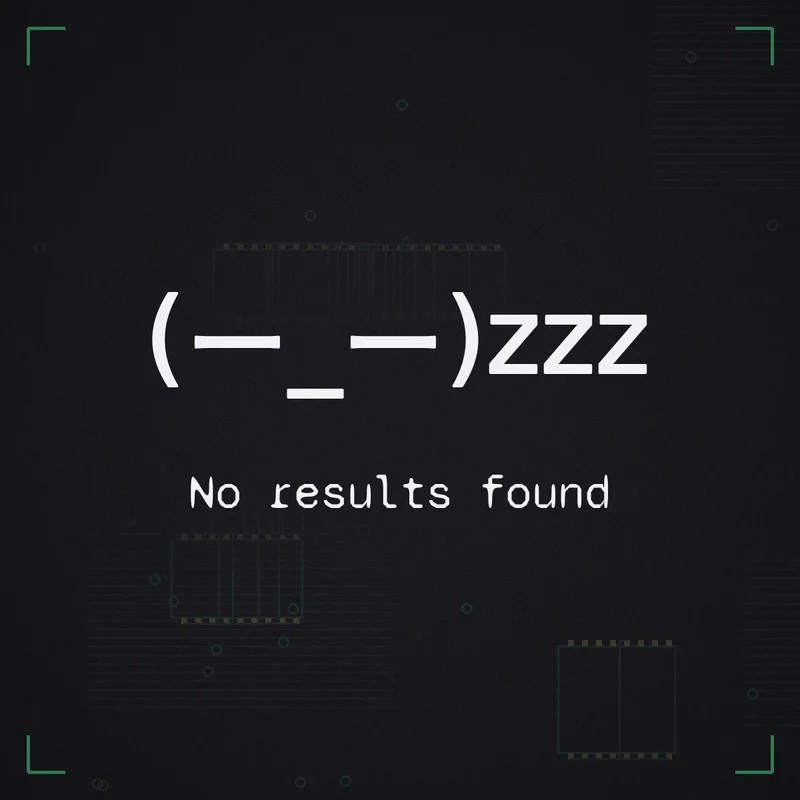 (ー_ー)zzz No results found