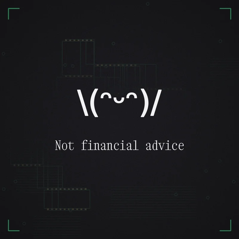 \(ᵔᵕᵔ)/ Not financial advice