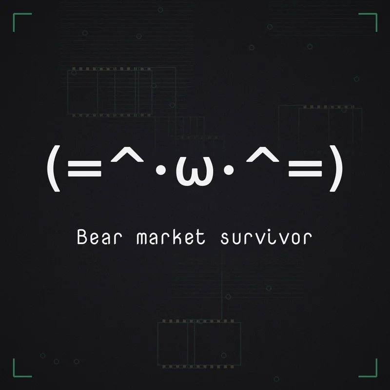 (=^・ω・^=) Bear market survivor