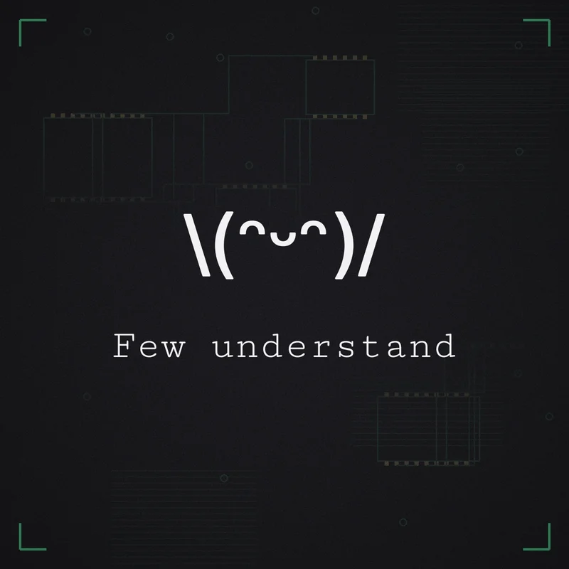\(ᵔᵕᵔ)/ Few understand