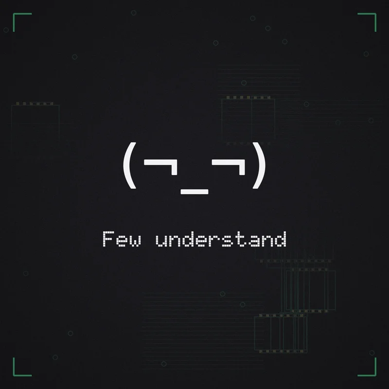 (¬_¬) Few understand