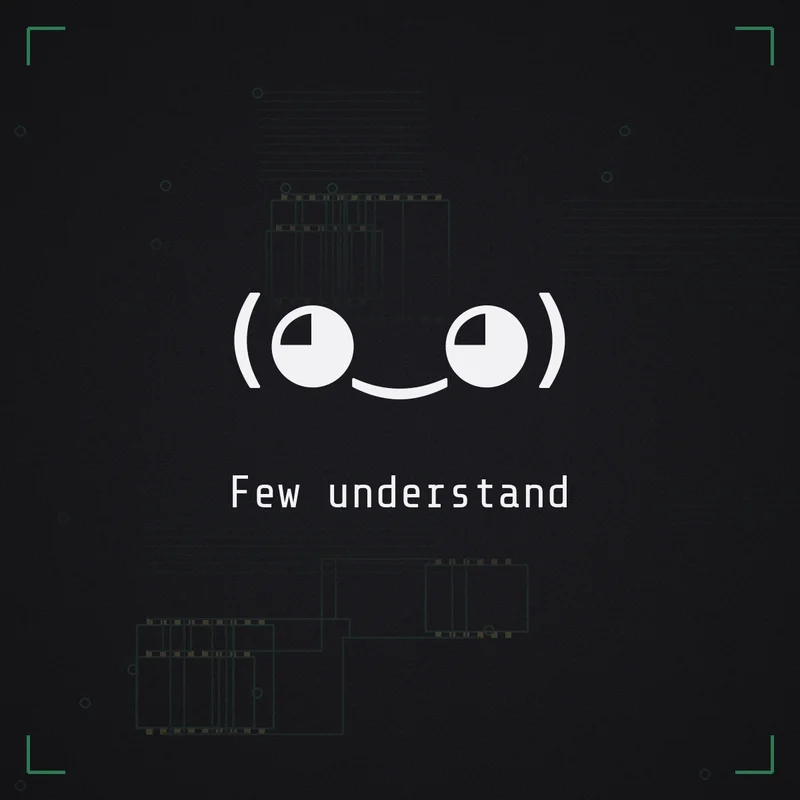 (◕‿◕) Few understand