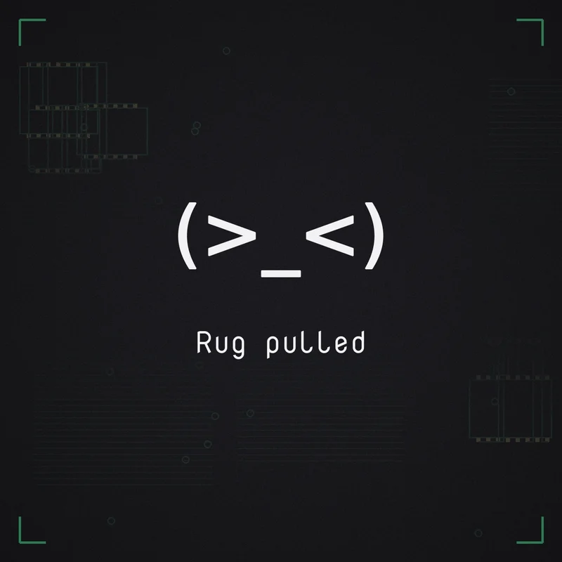 (>_<) Rug pulled