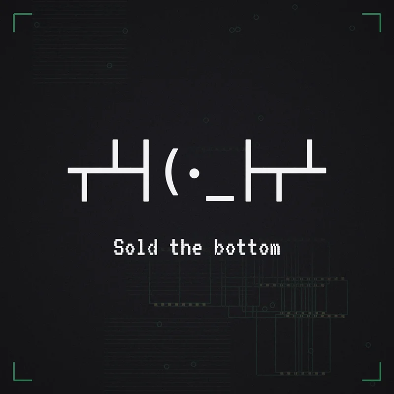 ┬┴┤(・_├┬┴ Sold the bottom
