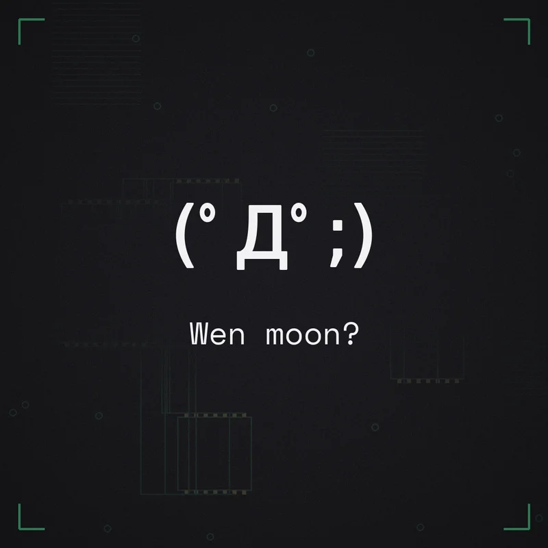 (゜Д゜;) Wen moon?