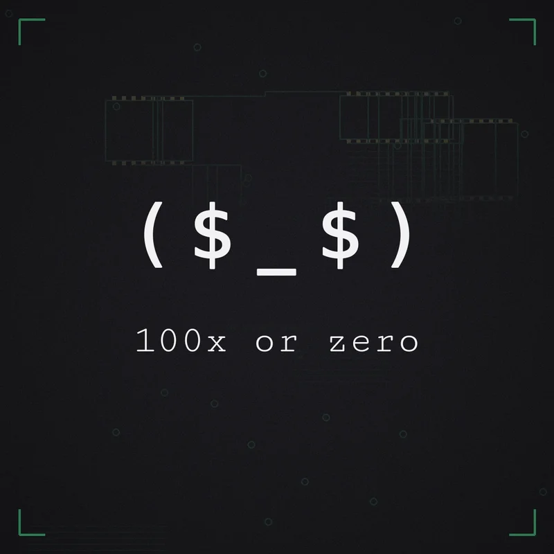 ( $ _ $ ) 100x or zero