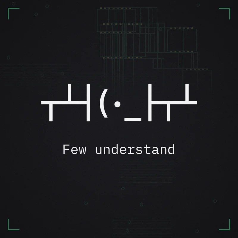 ┬┴┤(・_├┬┴ Few understand
