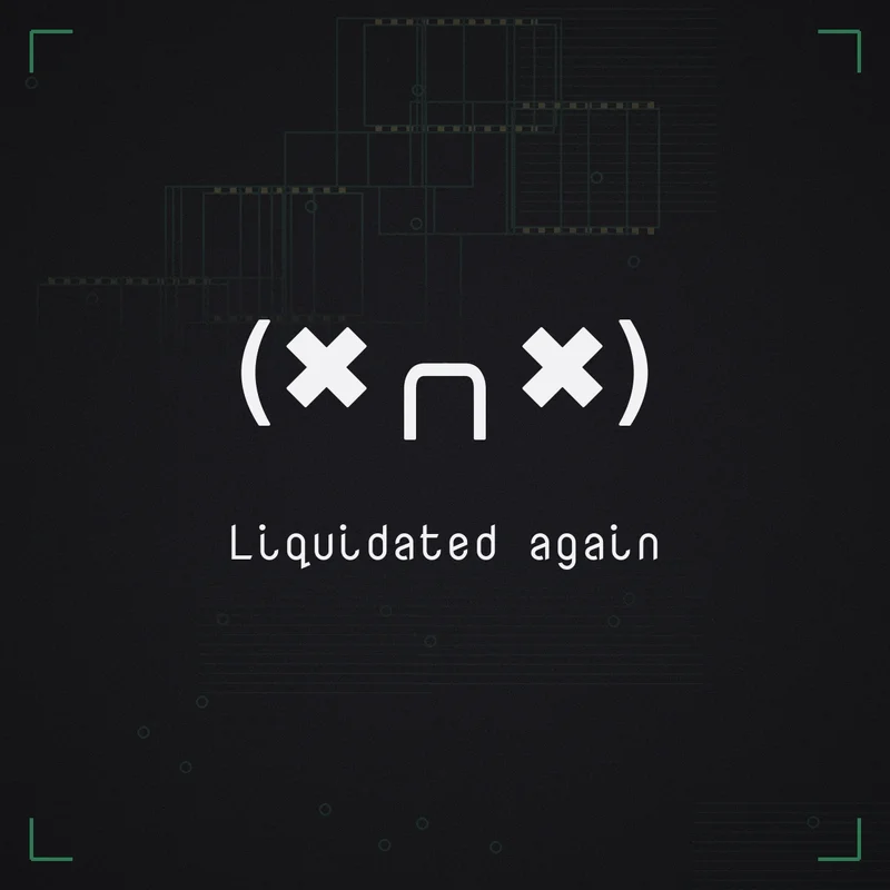 (✖╭╮✖) Liquidated again