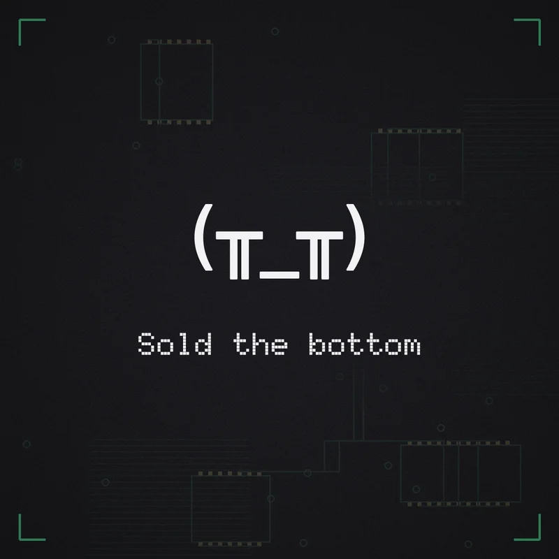 (╥_╥) Sold the bottom