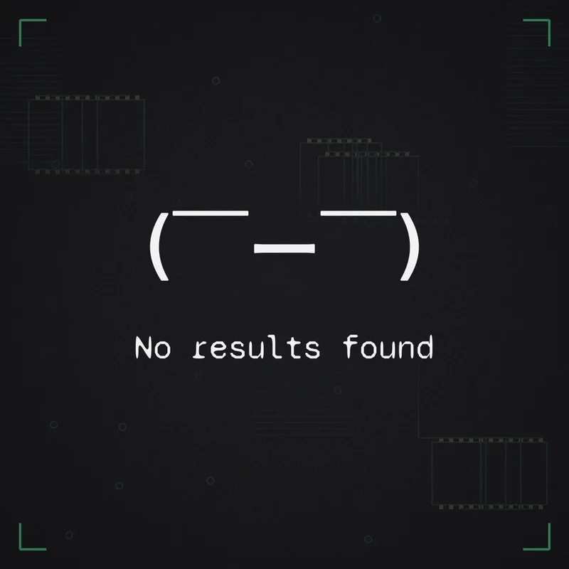 ( ̄ー ̄) No results found