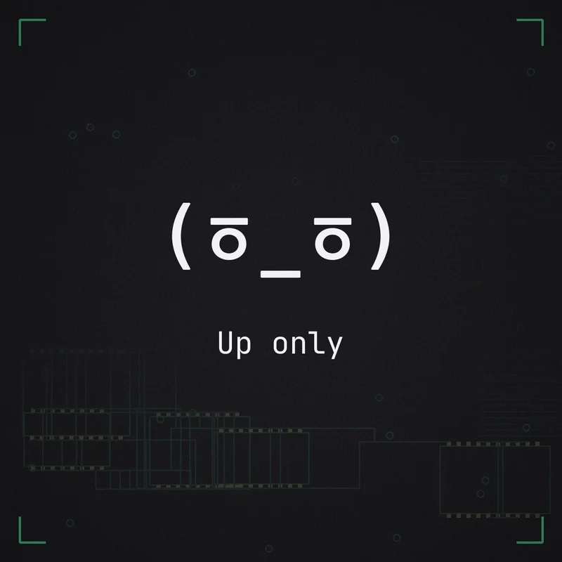 (ㆆ_ㆆ) Up only