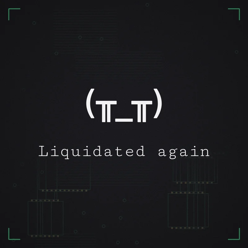 (╥_╥) Liquidated again