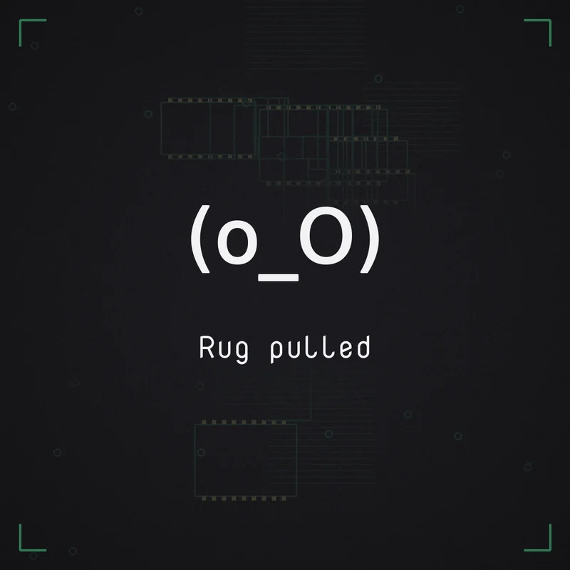 (o_O) Rug pulled