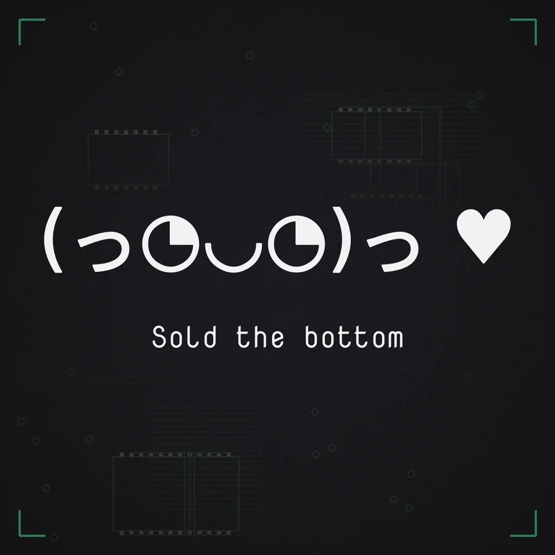 (っ◔◡◔)っ ♥ Sold the bottom