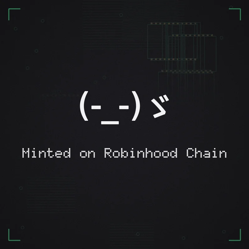 (-_-)ゞ Minted on Robinhood Chain