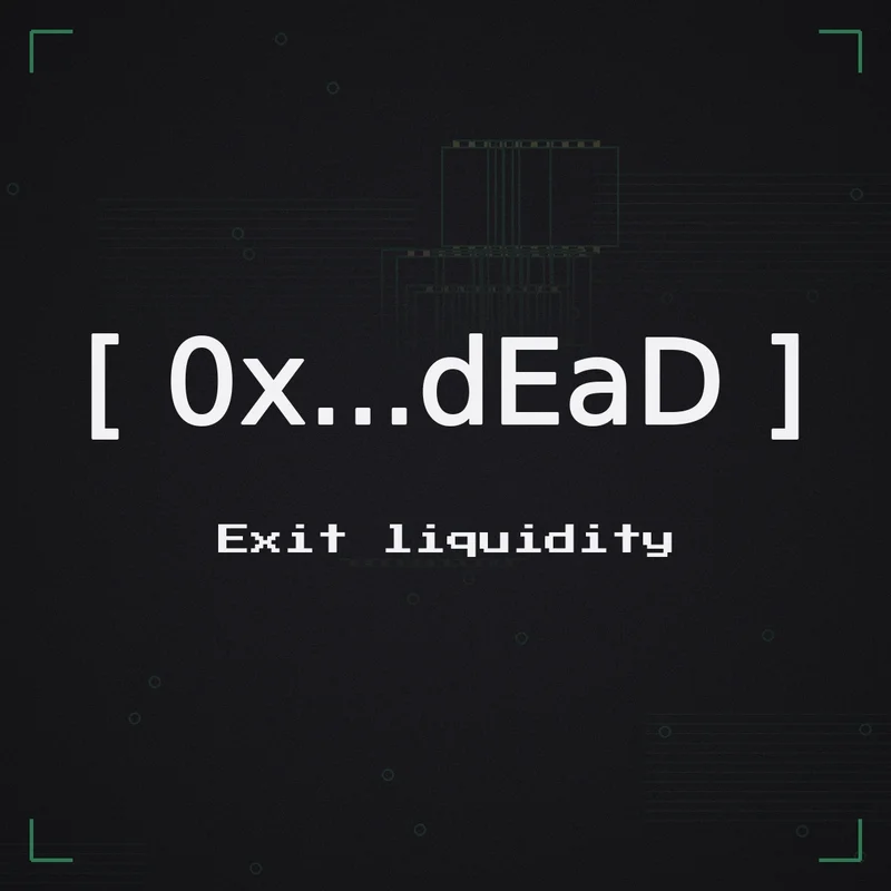 [ 0x...dEaD ] Exit liquidity