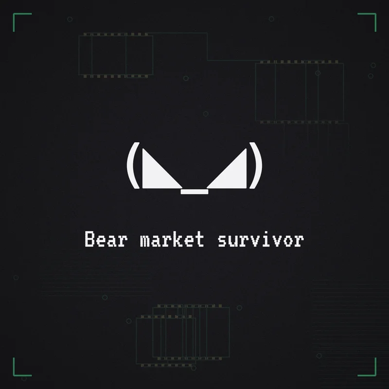 (◣_◢) Bear market survivor