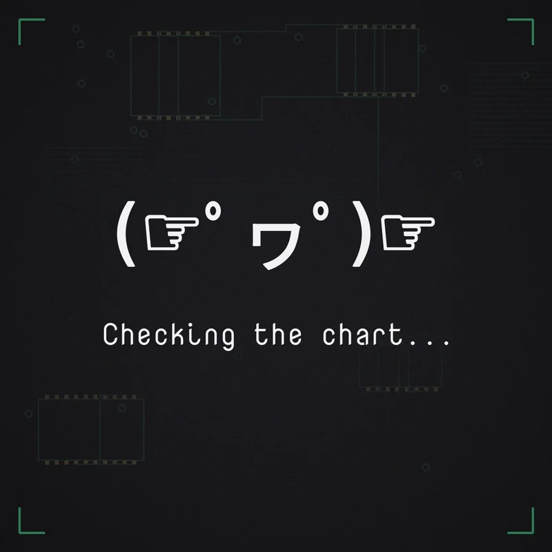 (☞゜ヮ゜)☞ Checking the chart...