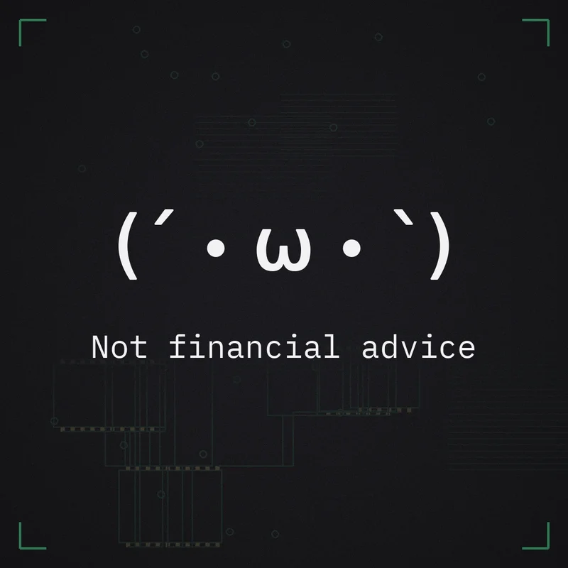 (´・ω・`) Not financial advice