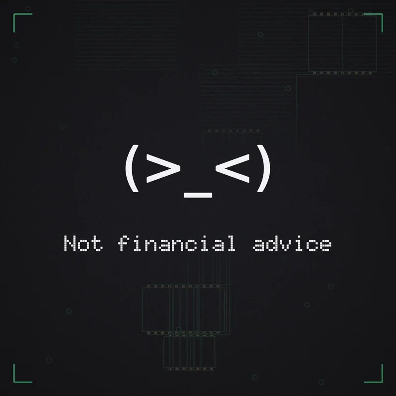 (>_<) Not financial advice