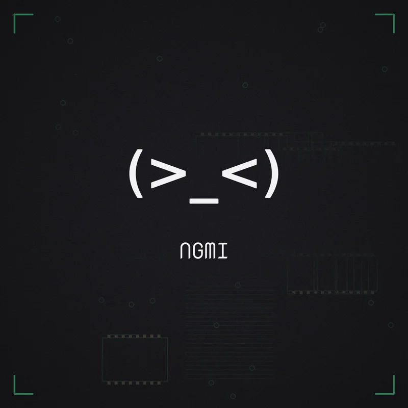 (>_<) NGMI