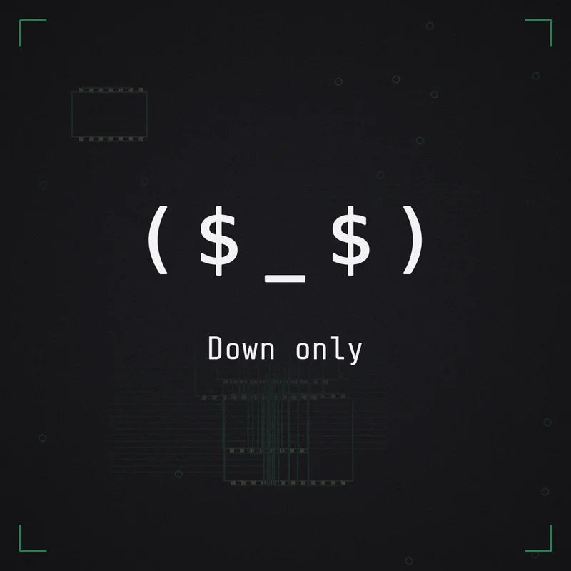 ( $ _ $ ) Down only
