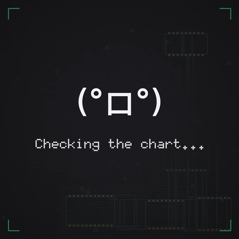 (°ロ°) Checking the chart...