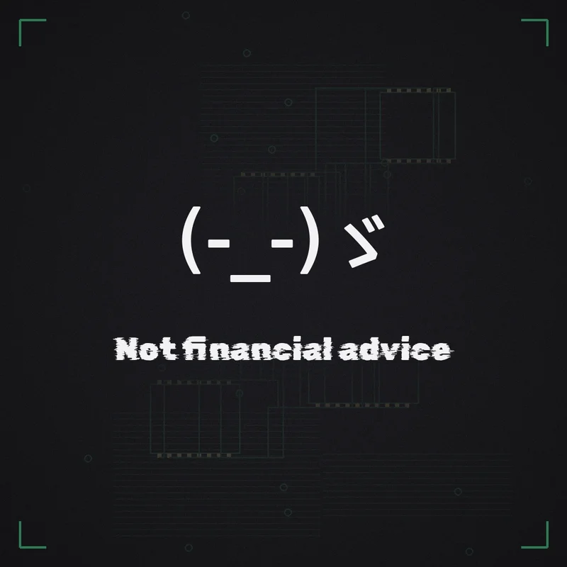 (-_-)ゞ Not financial advice