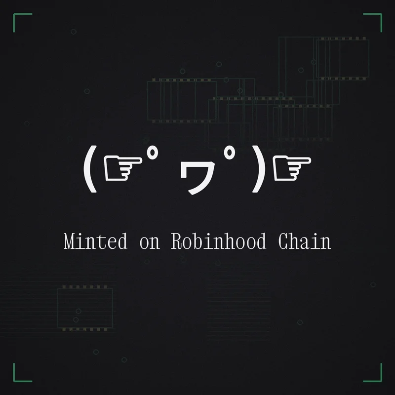 (☞゜ヮ゜)☞ Minted on Robinhood Chain