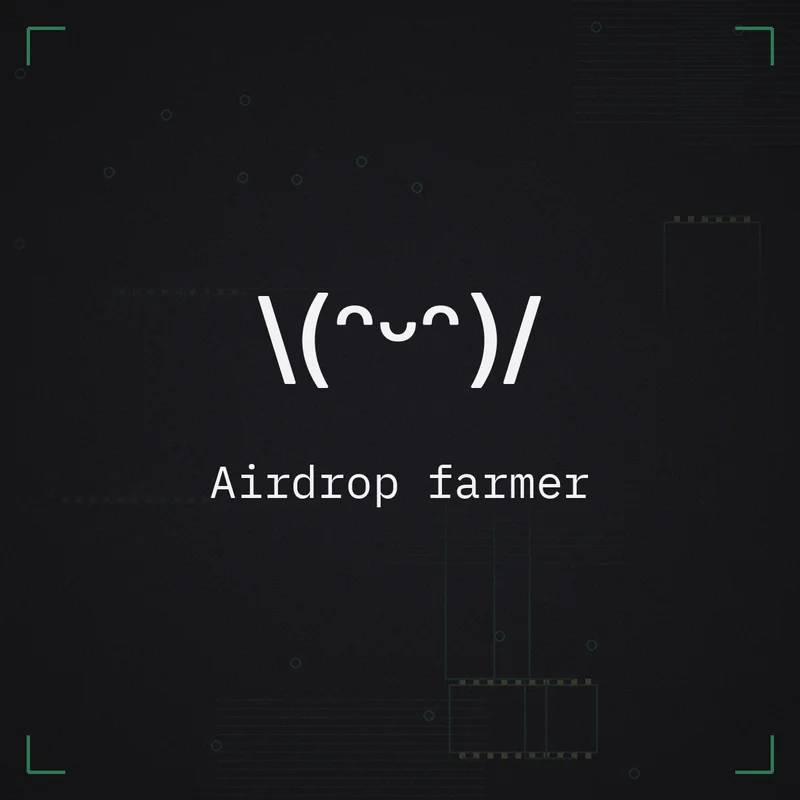 \(ᵔᵕᵔ)/ Airdrop farmer