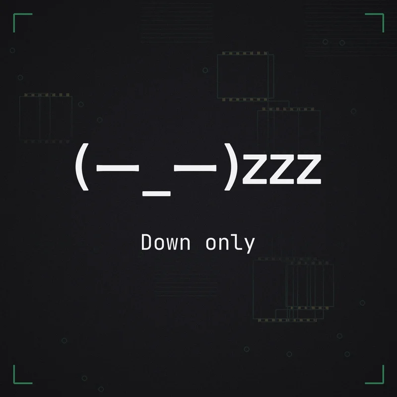 (ー_ー)zzz Down only