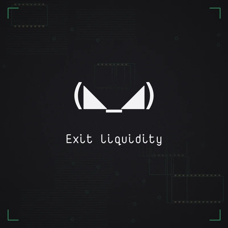 (◣_◢) Exit liquidity