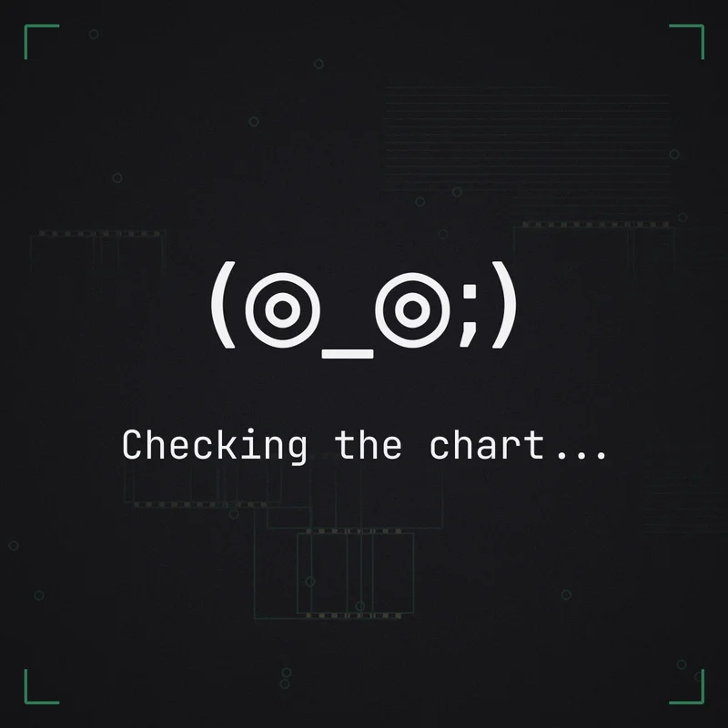 (◎_◎;) Checking the chart...