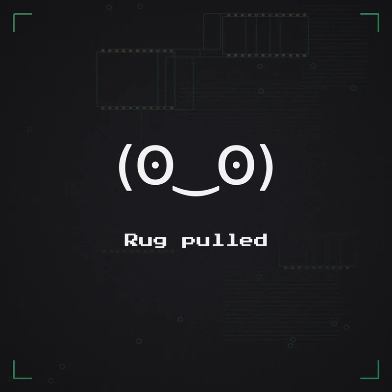 (ʘ‿ʘ) Rug pulled