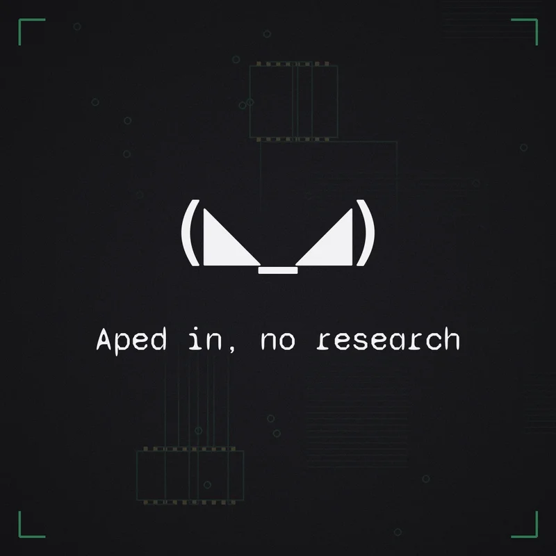 (◣_◢) Aped in, no research