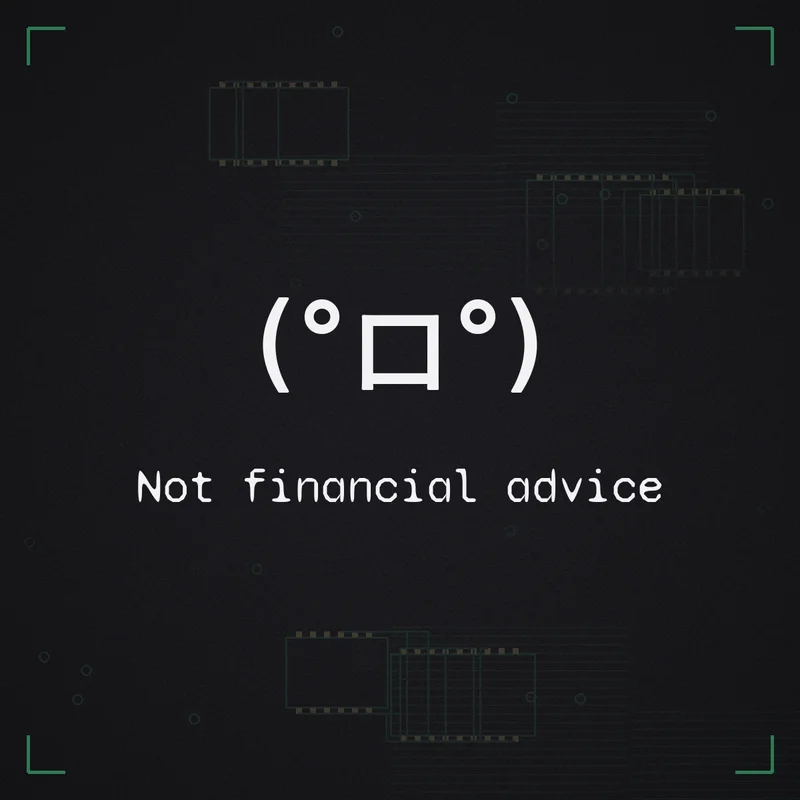 (°ロ°) Not financial advice