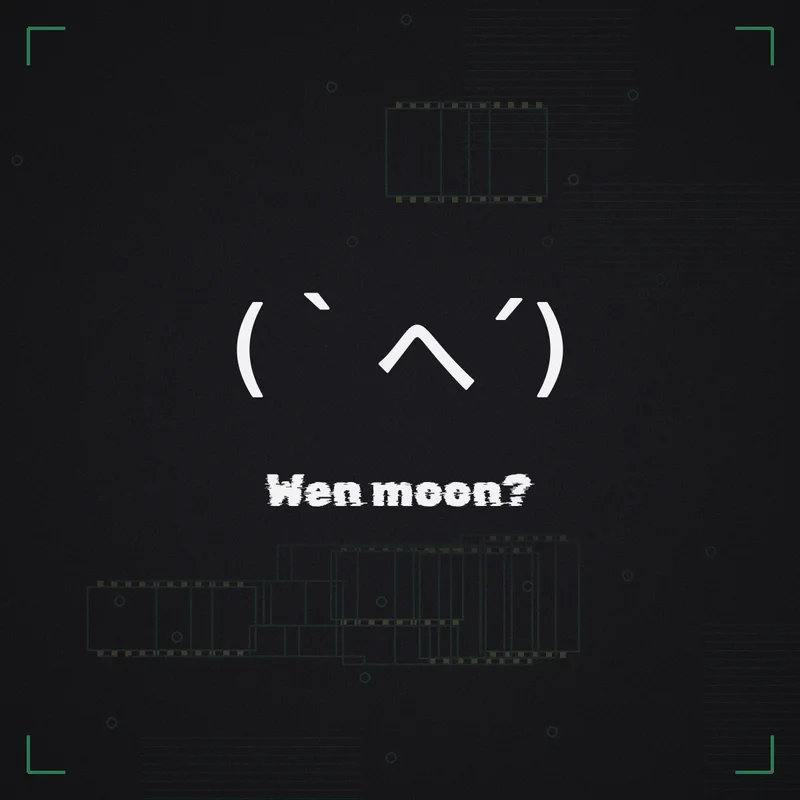 (`へ´) Wen moon?