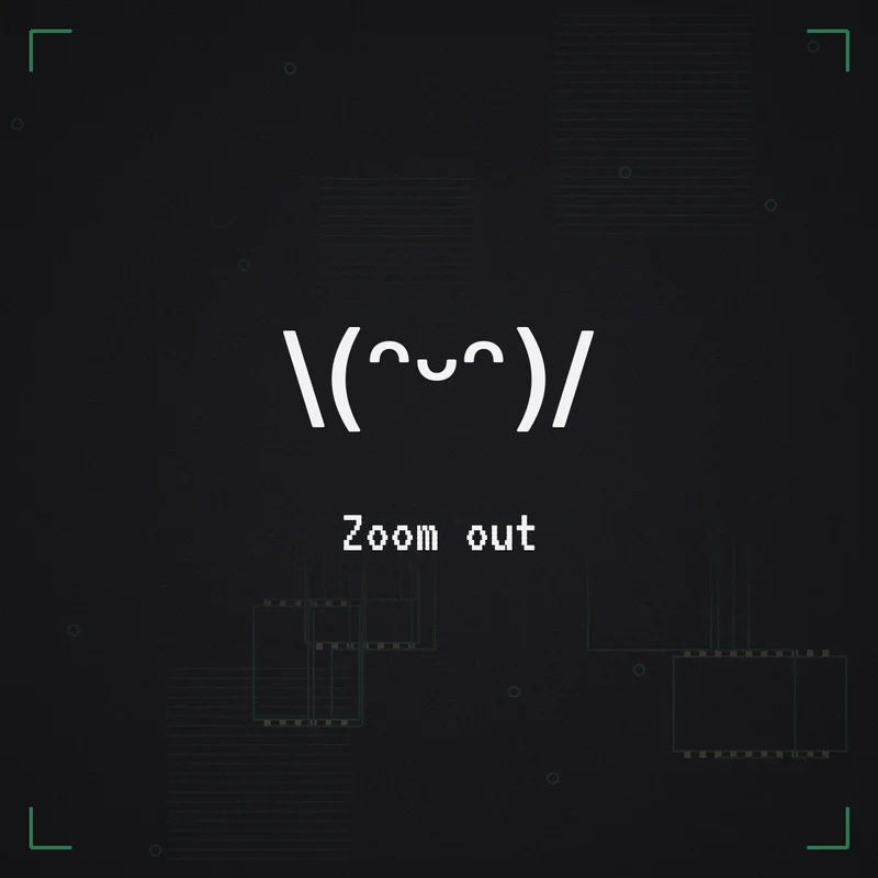 \(ᵔᵕᵔ)/ Zoom out