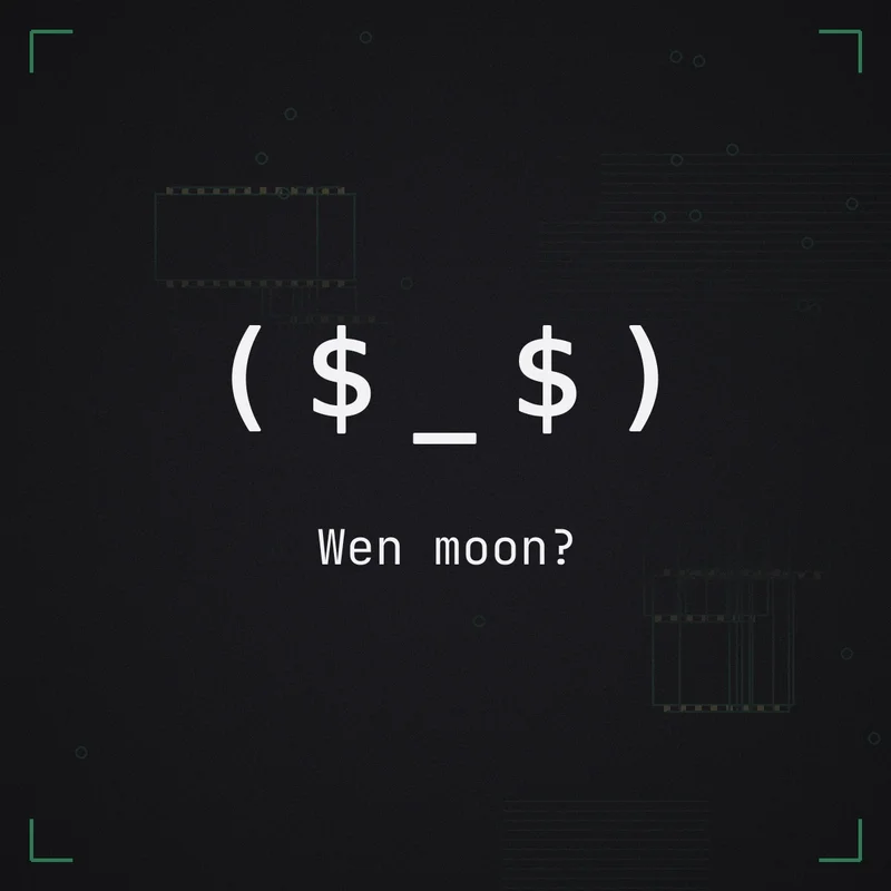 ( $ _ $ ) Wen moon?