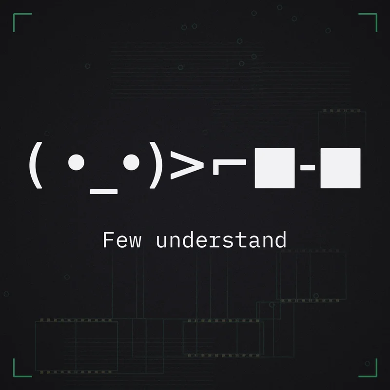 ( •_•)>⌐■-■ Few understand