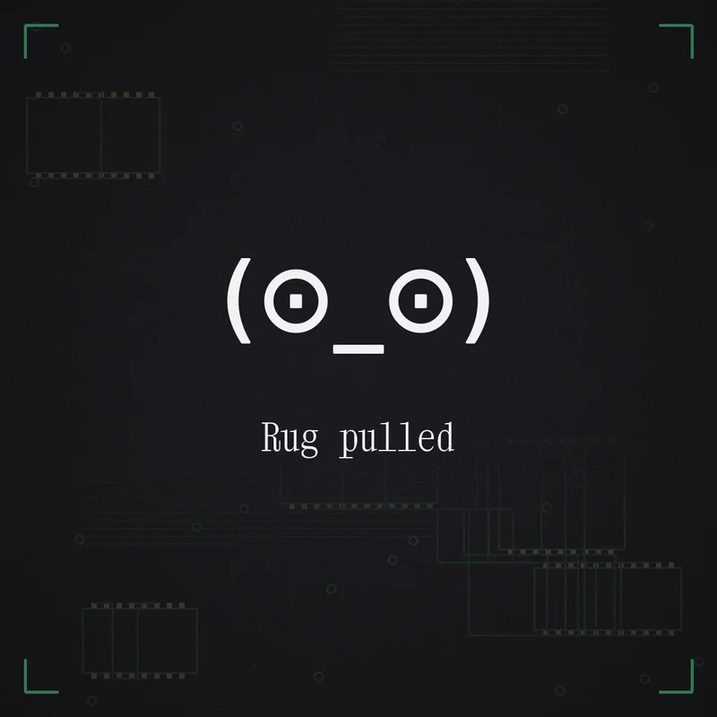 (⊙_⊙) Rug pulled