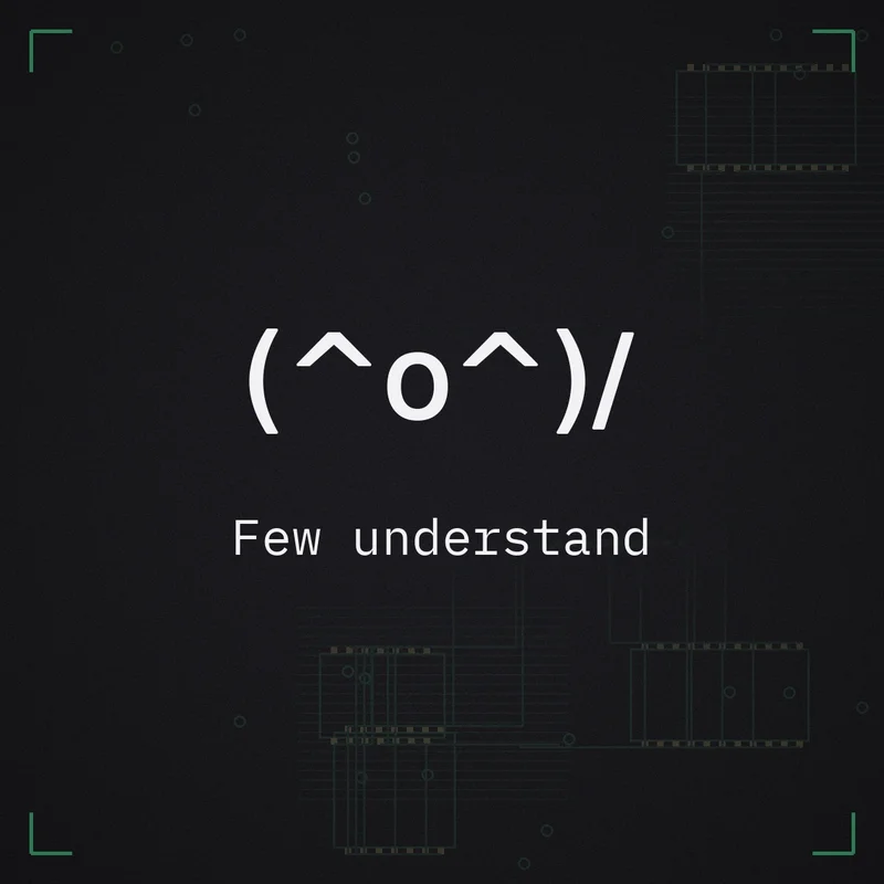 (^o^)/ Few understand