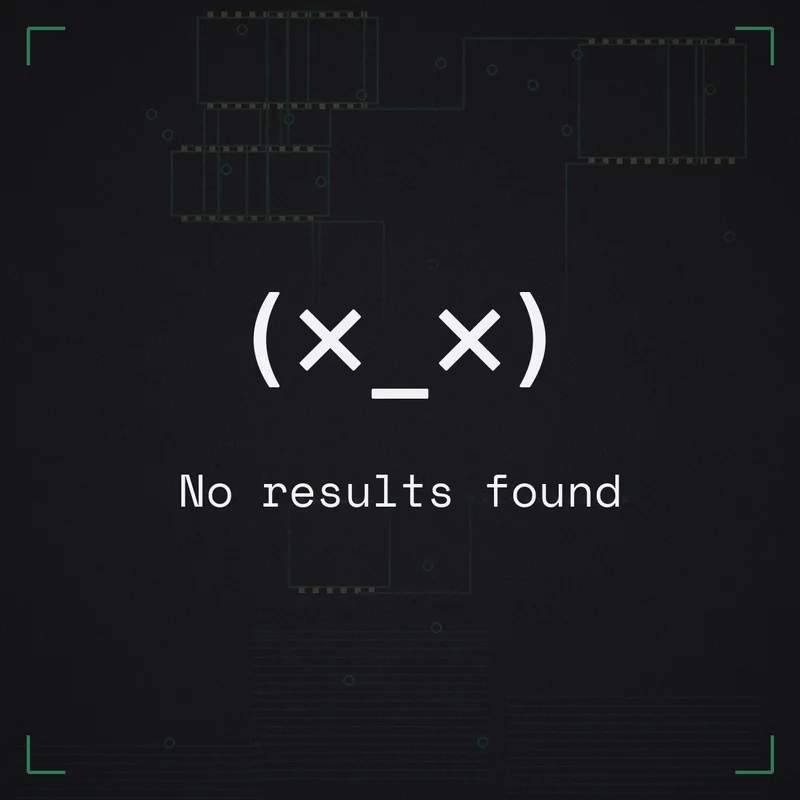 (×_×) No results found